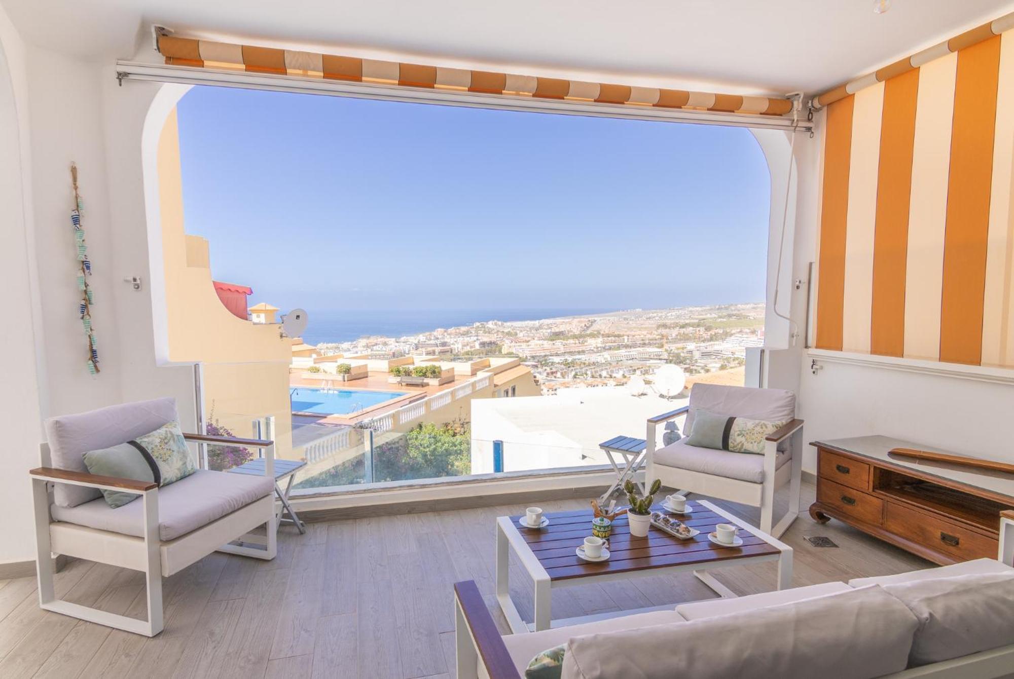 Villa Mirador Balcon Del Atlantico Y Piscina Privada Costa Adeje  Esterno foto